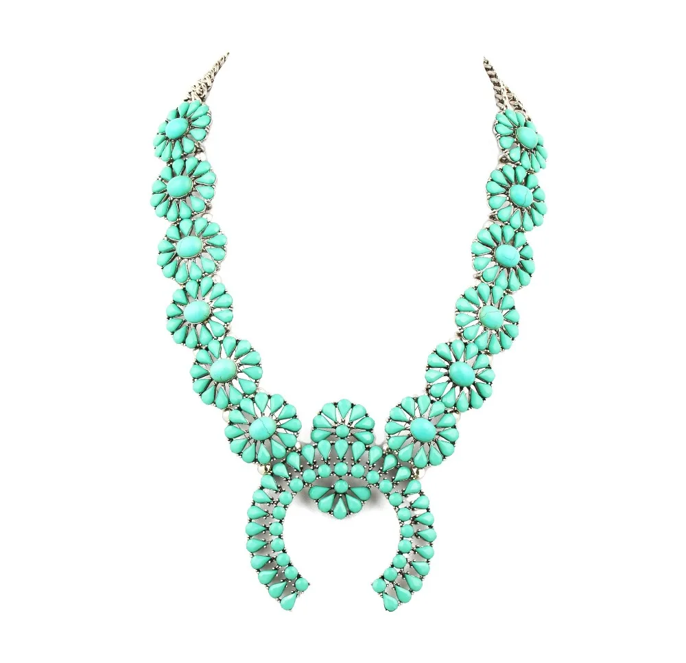 high quality squash blossom necklace latest design necklace jewelry