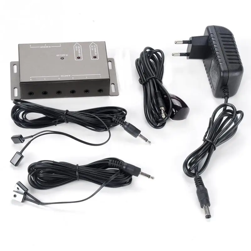 High Quality IR Remote Extender 4 Emitters 1 Receiver Infrared Repeater Hidden System Kitin