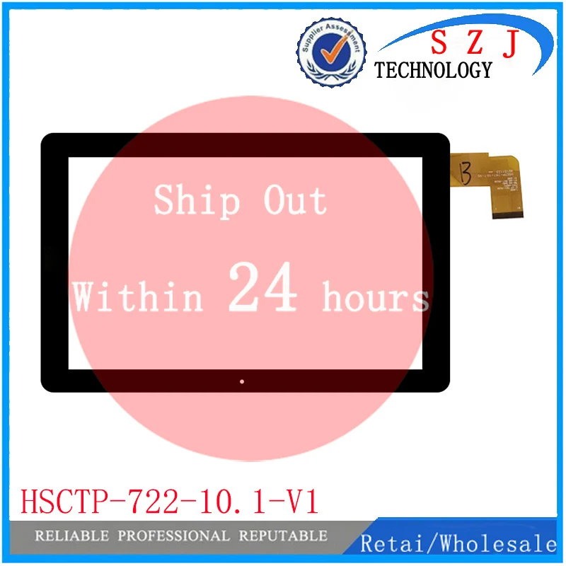 

New 10.1" inch Touch Screen HSCTP-722-10.1-V1 for Chuwi Hi10 CW1515 Tablet PC Sensing Hole Digitizer Glass Panel Replacemen