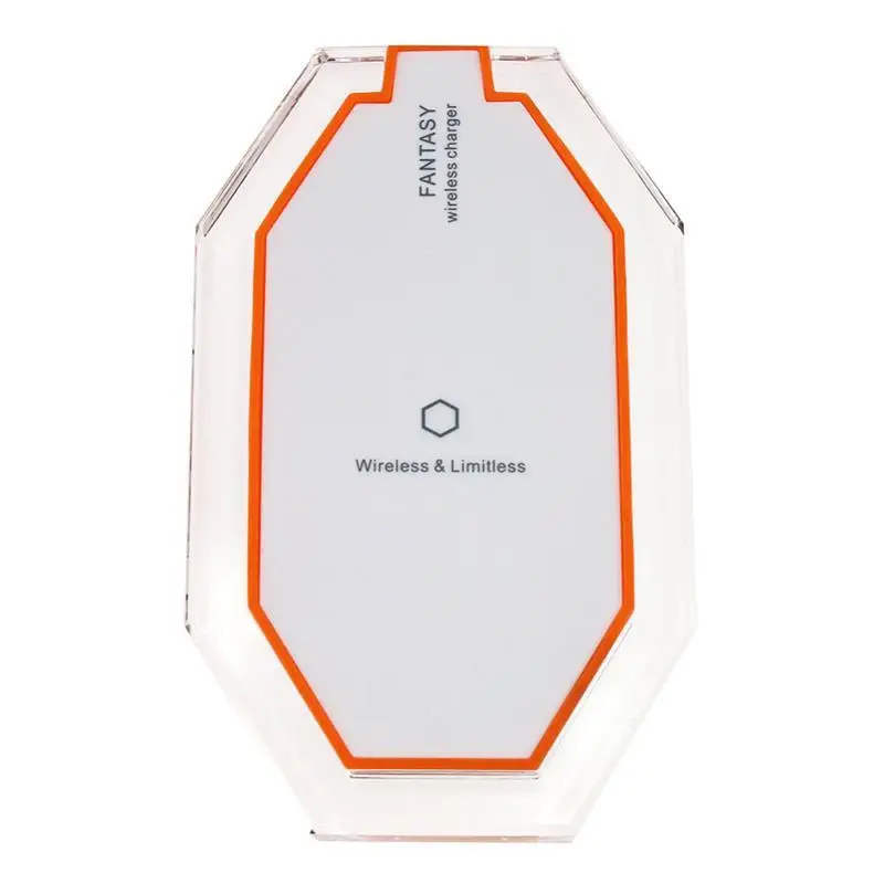 100% 3 Induction Coil Qi Wireless Charger Charging Pad For iPhone Samsung HTC LG Android Phone