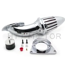 Aftermarket мотоциклетные части подходят для Kawasaki Vulcan 800 классический 1995-2012 хромированный воздухоочиститель наборы Впускной фильтр