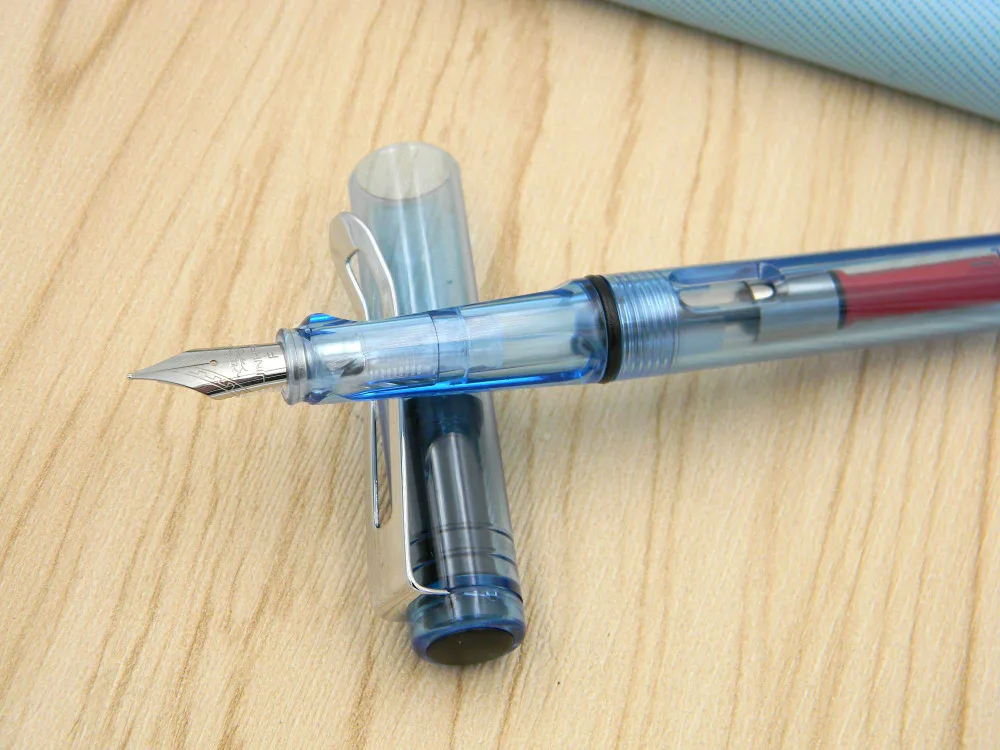 Jinhao 599 цвет культовое Серебряное колье в виде классического прозрачная