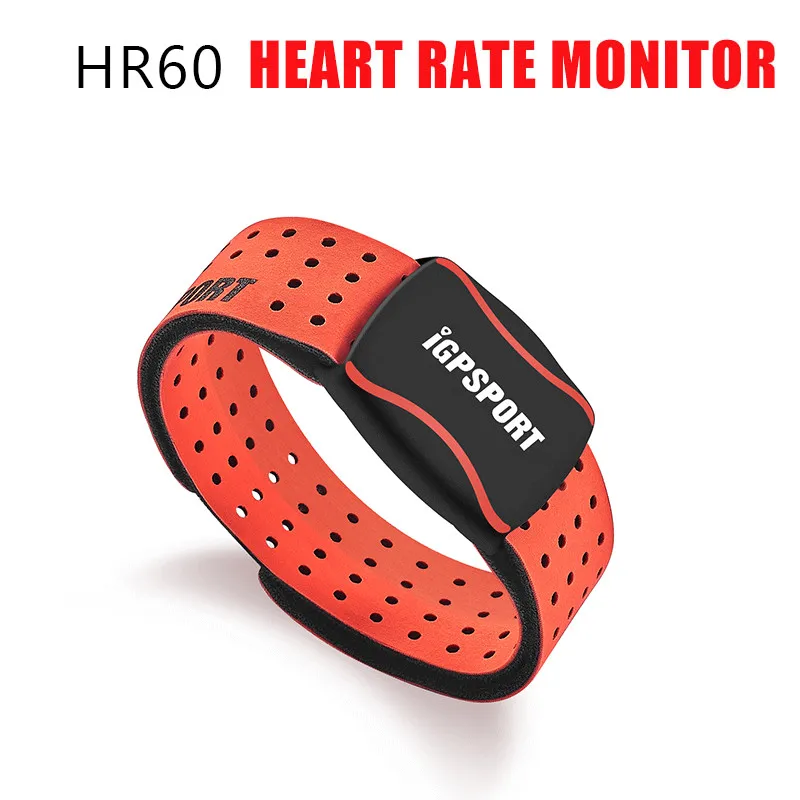 IGPSPORT HR40 Компьютерный Монитор Сердечного Ритма Датчик SPD61 велосипедный секундомер датчик скорости вращения C61 ANT+ Blutooth беспроводной датчик - Цвет: HR60 Red