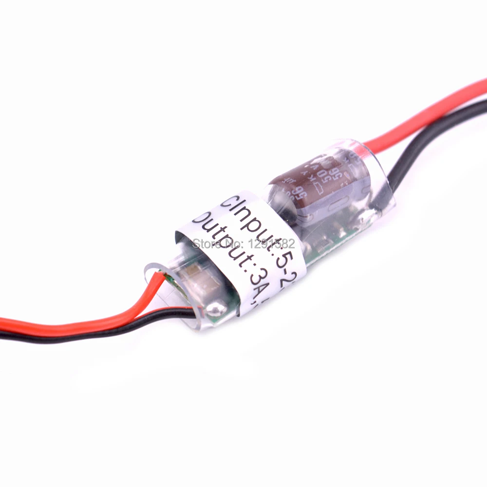 FPV RC 5V / 3A/5A/7A UBEC BEC 3A 5A 7A самый низкий уровень шума RF полный экранирующий