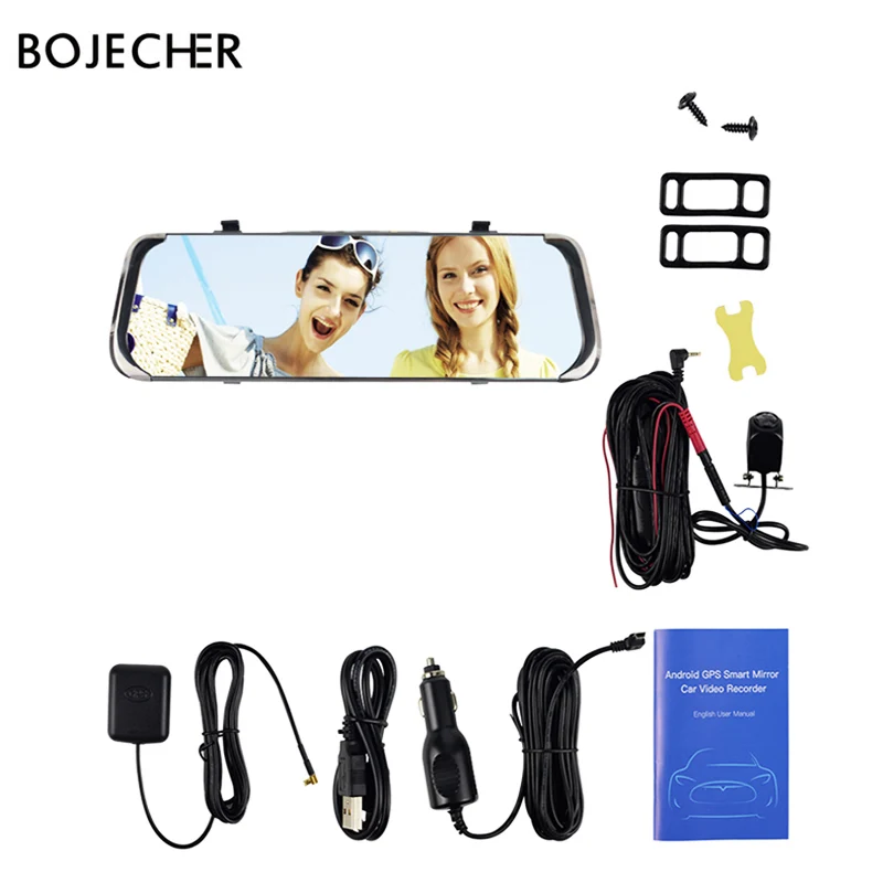 

1080P Car Rearview Mirror Car DVR Camera Driving Video Recorder Night Vision Car Reverse Image Tachograph FHD Dual Lens Dash Cam