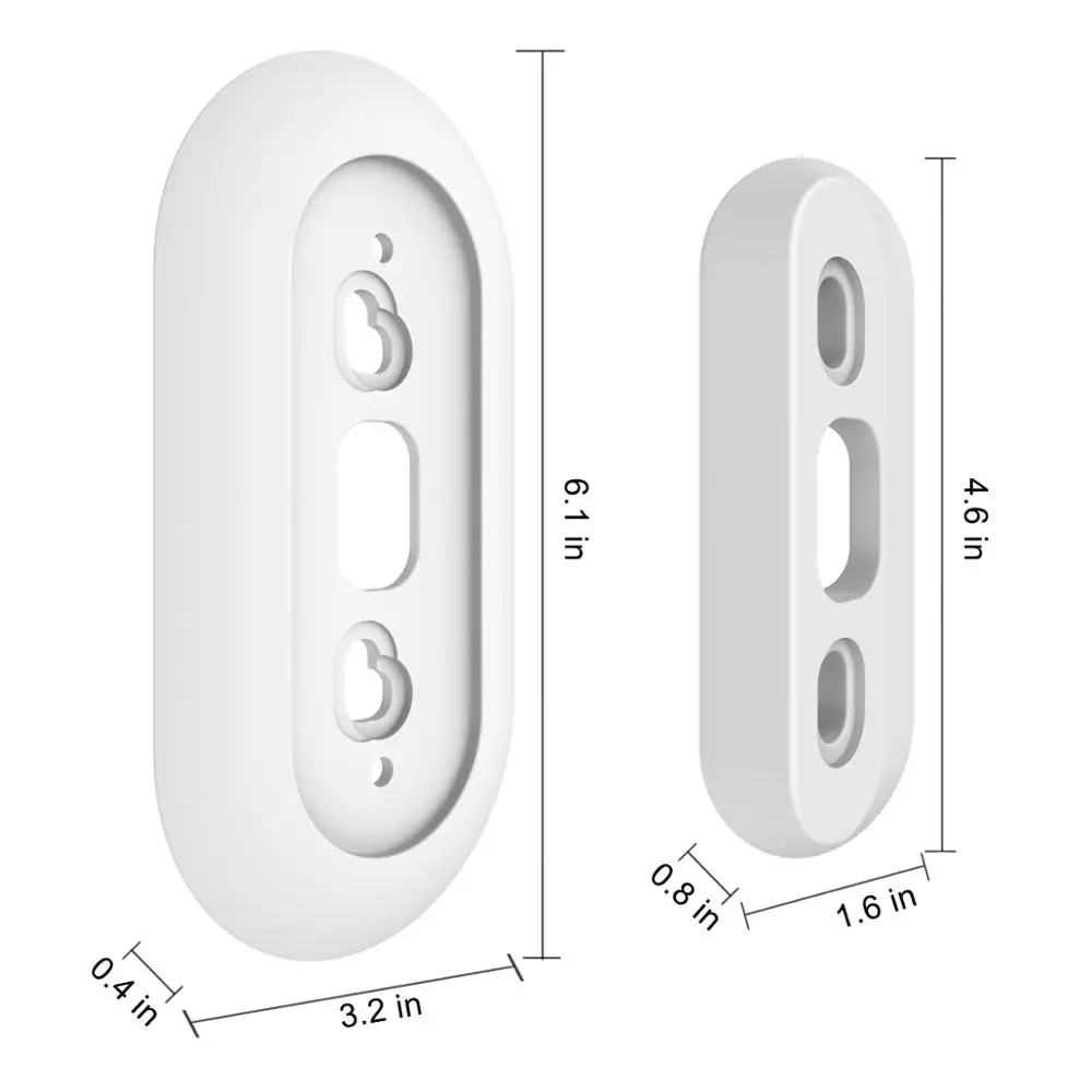Elago Nest Hello Doorbell Size Wall Plate Nest Hello White Ring