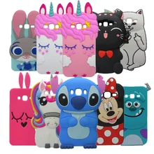 Чехол для SAMSUNG GALAXY J3, мягкий силиконовый чехол для телефона с изображением Минни Ститч единорога, чехол для SAMSUNG GALAXY J3 J320