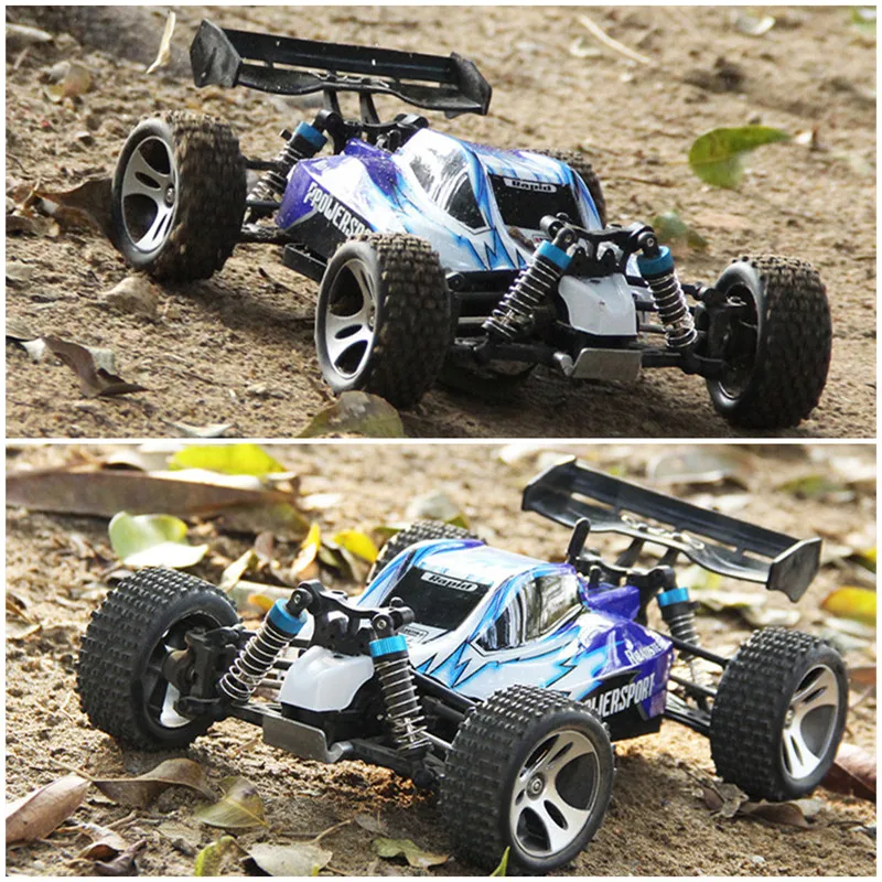 Wltoys 1/18 Радиоуправляемая машина высокая скорость 50 км/ч быстрая Гоночная 4WD
