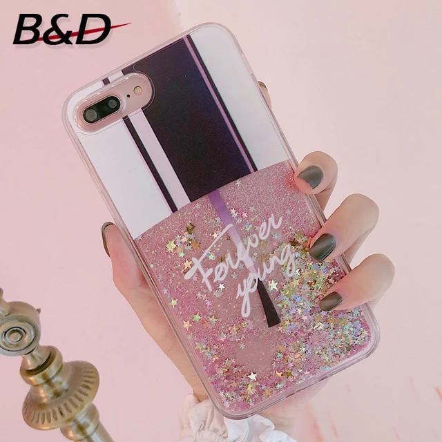 B D Cute Nail Polish Bottle Pattern Phone Case Cover For Iphone X 6 B D Cute Nail Polish Bottle Pattern Phone Case Cover For Iphone X 6 6s Plus 7