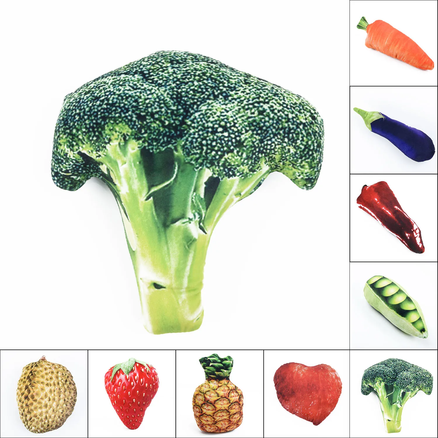 3D имитация поддельная подушка в виде еды Высокая искусственная фруктовая