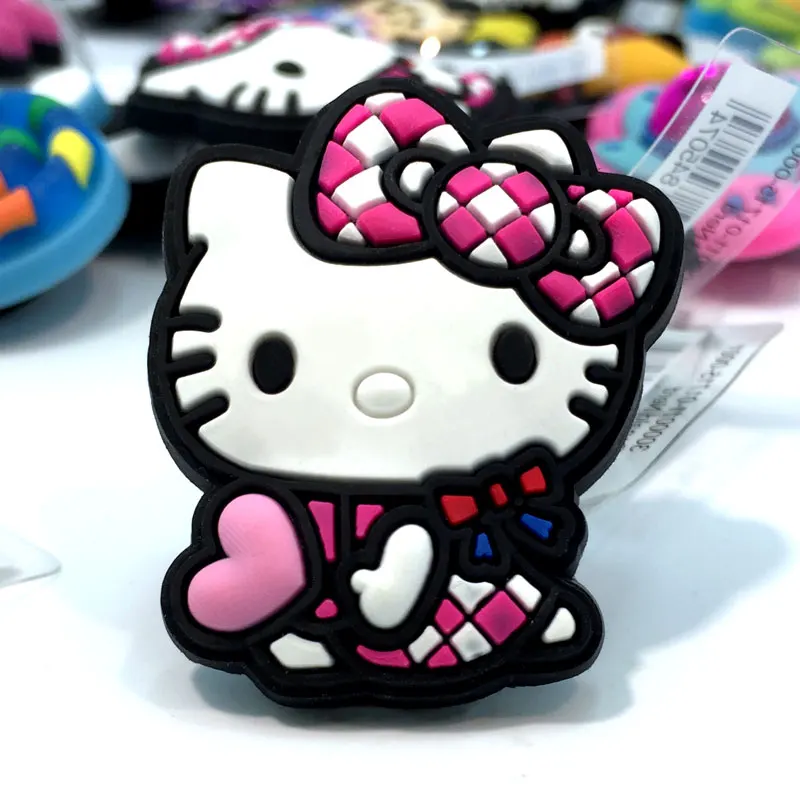 1 шт. Высокое качество hello kitty Горячие обувь с мультяшками амулеты аксессуары вечерние украшения для дома дети подарок Мода - Цвет: 085 68