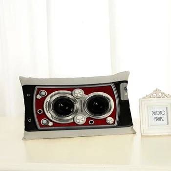 

New Pillow Case 30x50 Pillow Cover Clan Camera Ornamentation Cushion Cover for Sofa Home Decoration Lumbar pillow Pillowcase