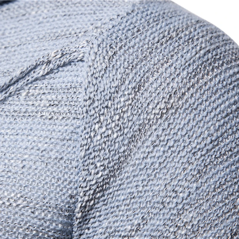ZYFG свободный приталенный мужской свитер, модный осенний зимний пуловер, мужской Однотонный свитер для отдыха, большие размеры