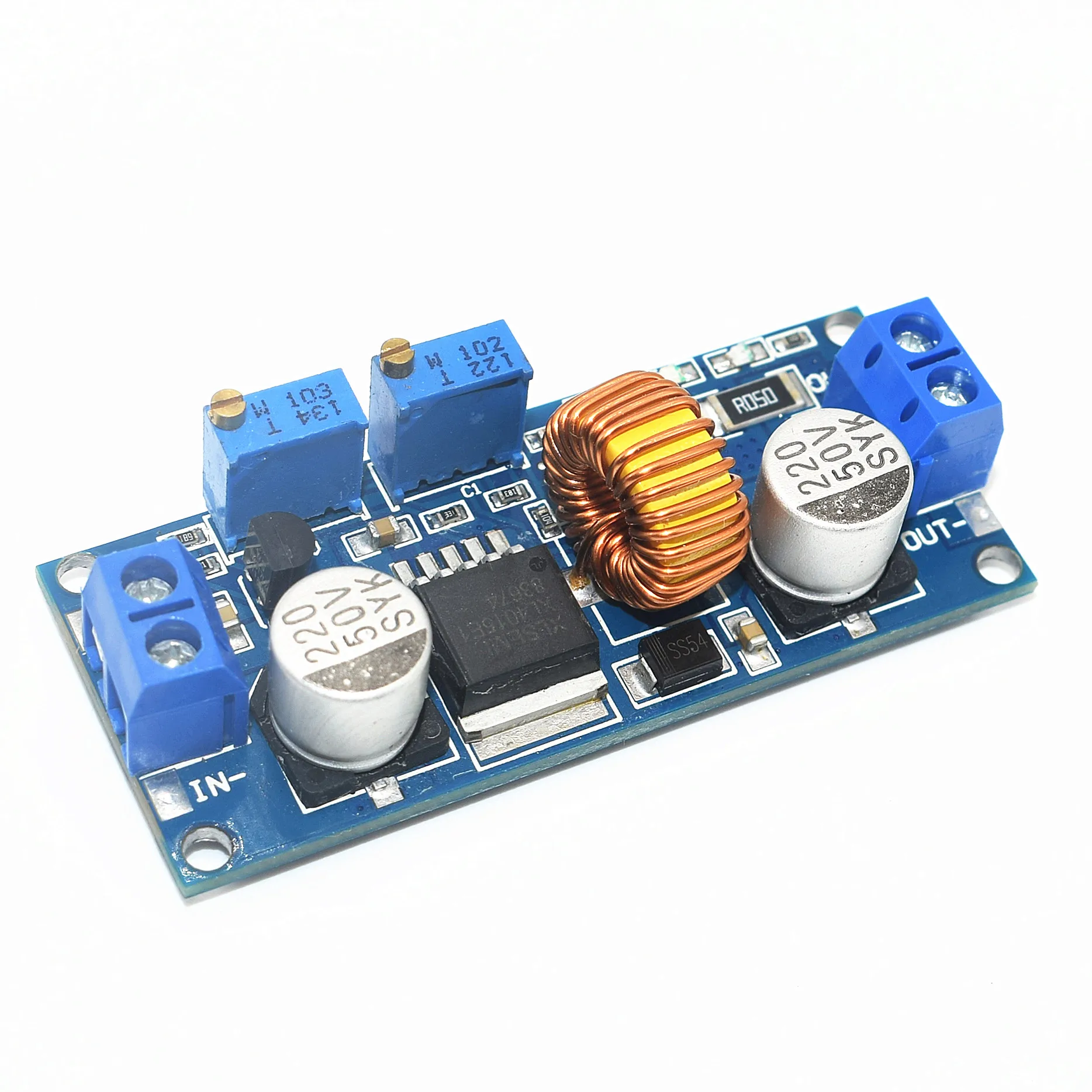 

10PCS TENSTAR ROBOT 5A Lithium Charger CV CC buck Step down Power Supply Module LED Driver lan