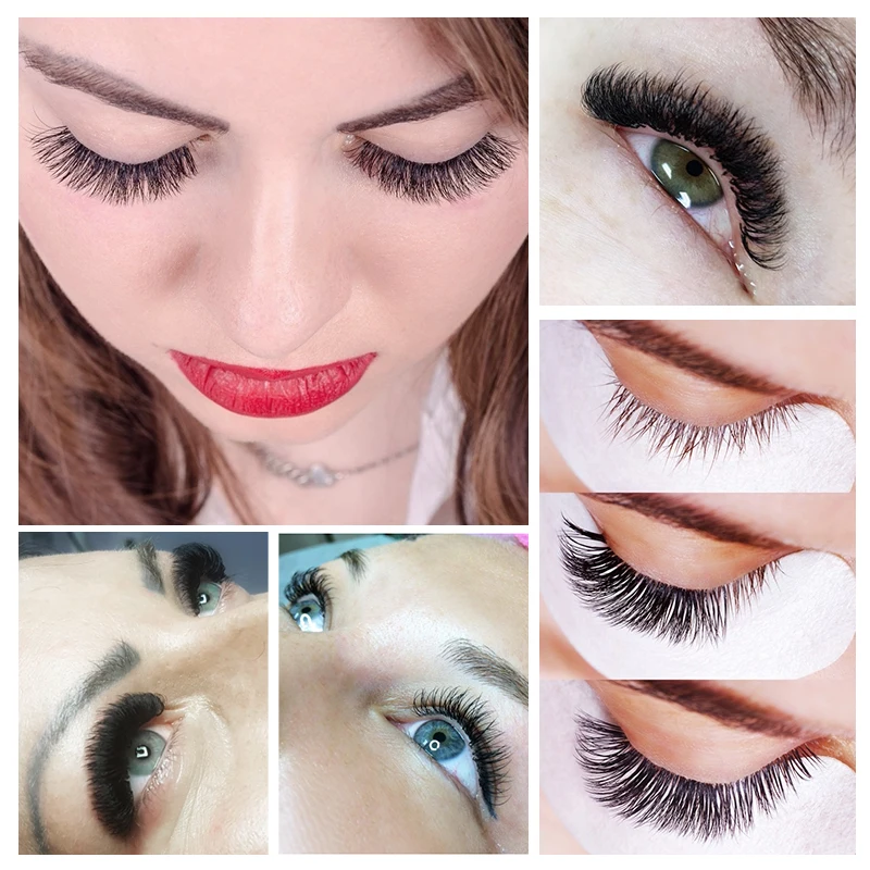 Genielash Big Verkauf individuelle wimpern extensions super weiche volumen wimpern für extensions premium nerz wimpern professionelle verwenden