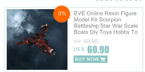 EVE Online космический корабль модельная фигурка из смолы Комплект Звездные войны бедствие линкор масштаб лодки DIY игрушки хобби Инструменты коллекция подарки