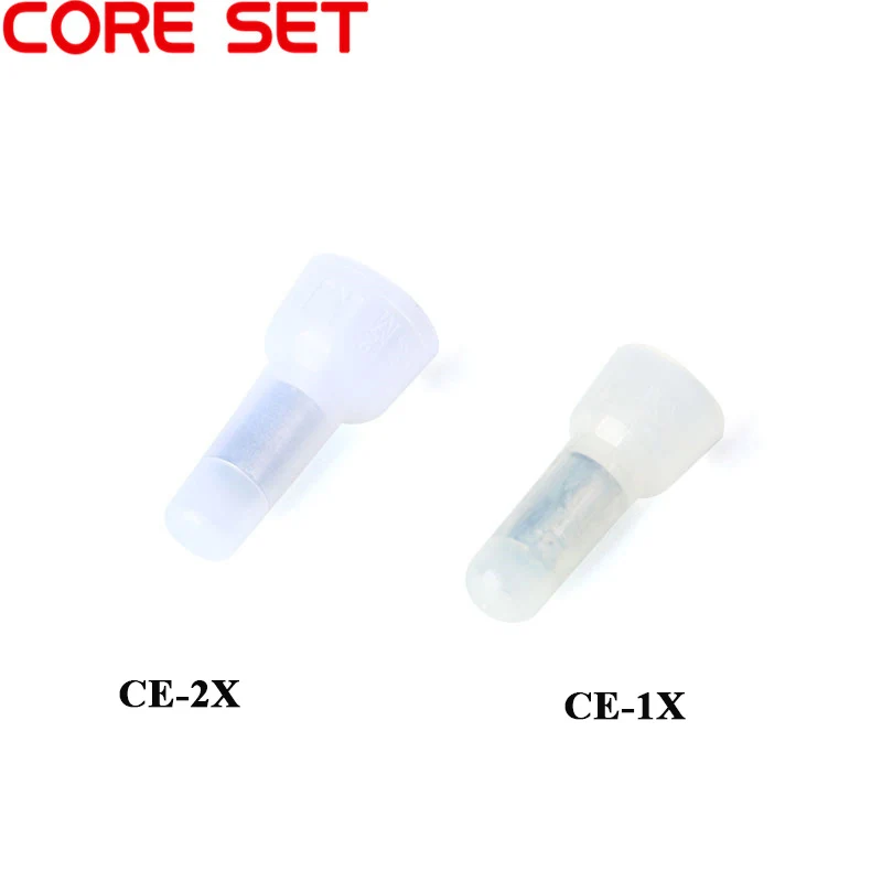 1000pcs Closed End Crimp Caps Electrical Wire Terminals Connectors Cap