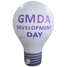 ПВХ заказной печатный логотип Гигантский бренд рекламная декоративная надувной фонарь лампа