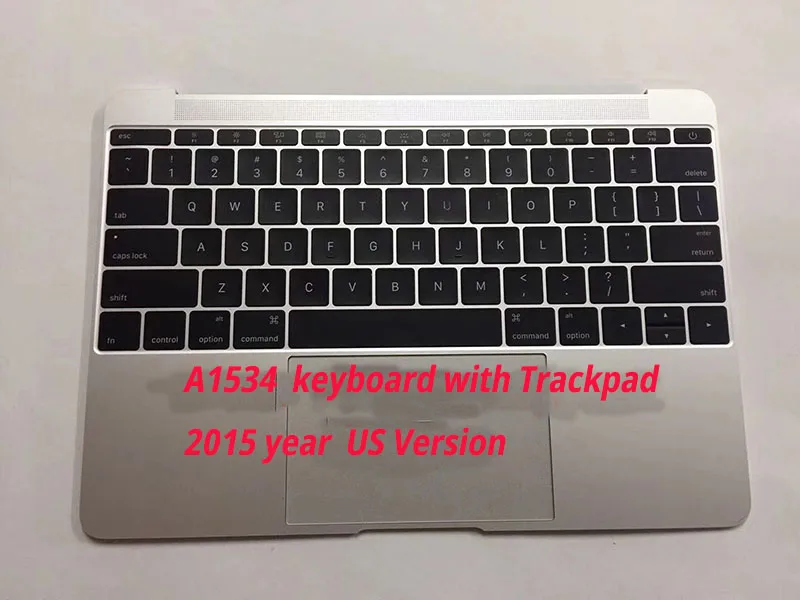 

A1534 Topcase For Macbook Pro Retina 13" A1534 Topcase With Keyboard Upper Top Case US Layout 2015 year