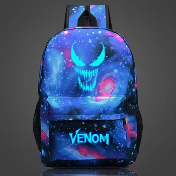 

Anime Luminous School Bags For Teenage Girls Oxford Waterproof Large Capacity Zipper Children's School Backpack Kids Bag Travel