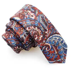 HAWSON 2 дюймов Тонкий Для мужчин завязками Новый Gravata Пейсли галстук для Для мужчин Свадебная вечеринка галстуки полиэстера