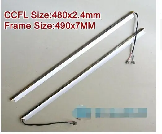 

4PCS 22'' inch wide dual lamps CCFL with frame,LCD lamp backlight with housing,CCFL with cover,CCFL:480mmx2.4mm,FRAME:490mmx7mm