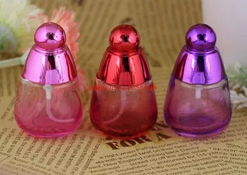 

FRee shipping 200pcs 20ml perfume bottle stained glass empty glass bottle spray perfume bottle