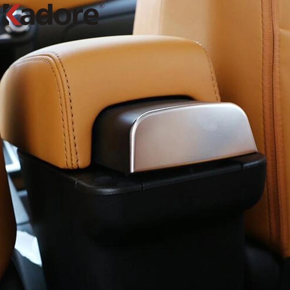 For Nissan Kicks 2017 2018 ABS Matte Car Armrests Cover Pad Strips Trim