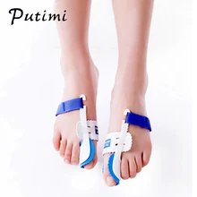 Putimi 2 шт. 1 пара Bunion корректор Уход за ногами инструмент Устройство для педикюра большой костный палец ортопедический корректор для косточки на ноге шина