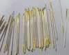 oneroom  10 pcs / lot #26 #24 #22 # 28 golden tail Needles for aida 9ct 11ct 14ct 18ct fabric cross stitch blunt embroider ► Photo 3/6