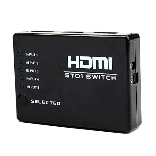 5 в 1 из Splitter 5 порты 1080P HDMI Переключатель Селектор с ИК пульт дистанционного управления