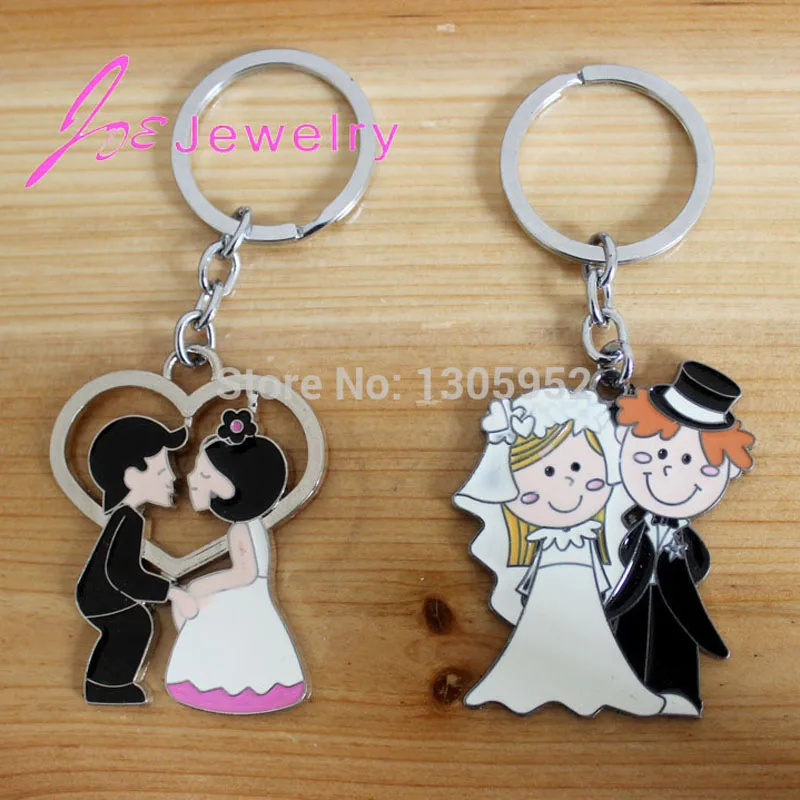 Брелок для ключей Just Merried брелок пар с сердечком подарок на свадьбу годовщину