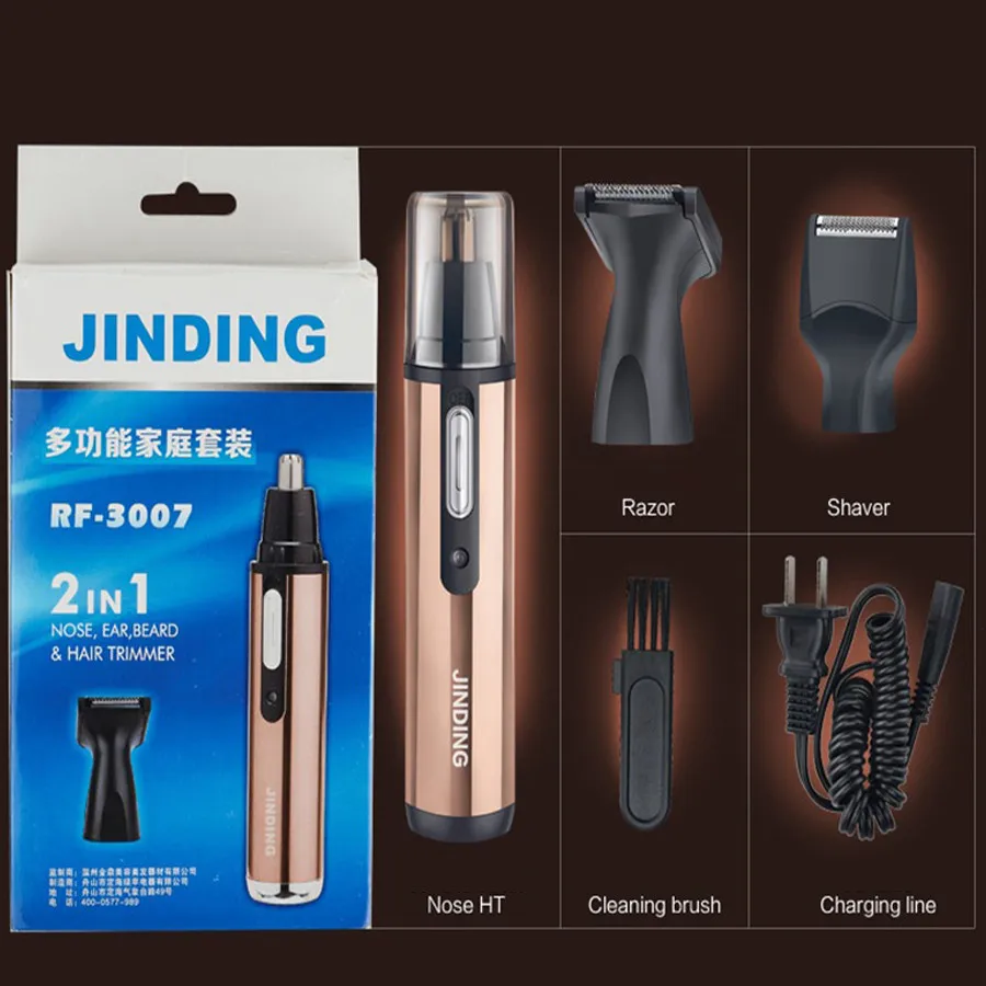 Nose Ear Face Neck Eyebrow Hair Trimmer Shaver Clipper 5