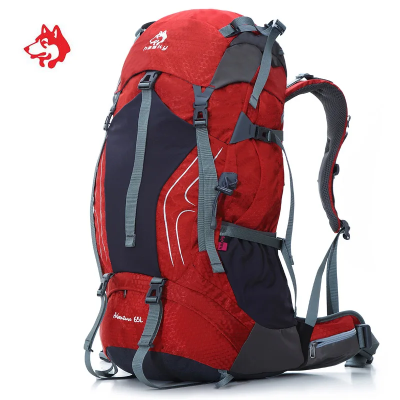 65l Спорт на открытом воздухе Водонепроницаемый путешествия Пеший Туризм Mochila