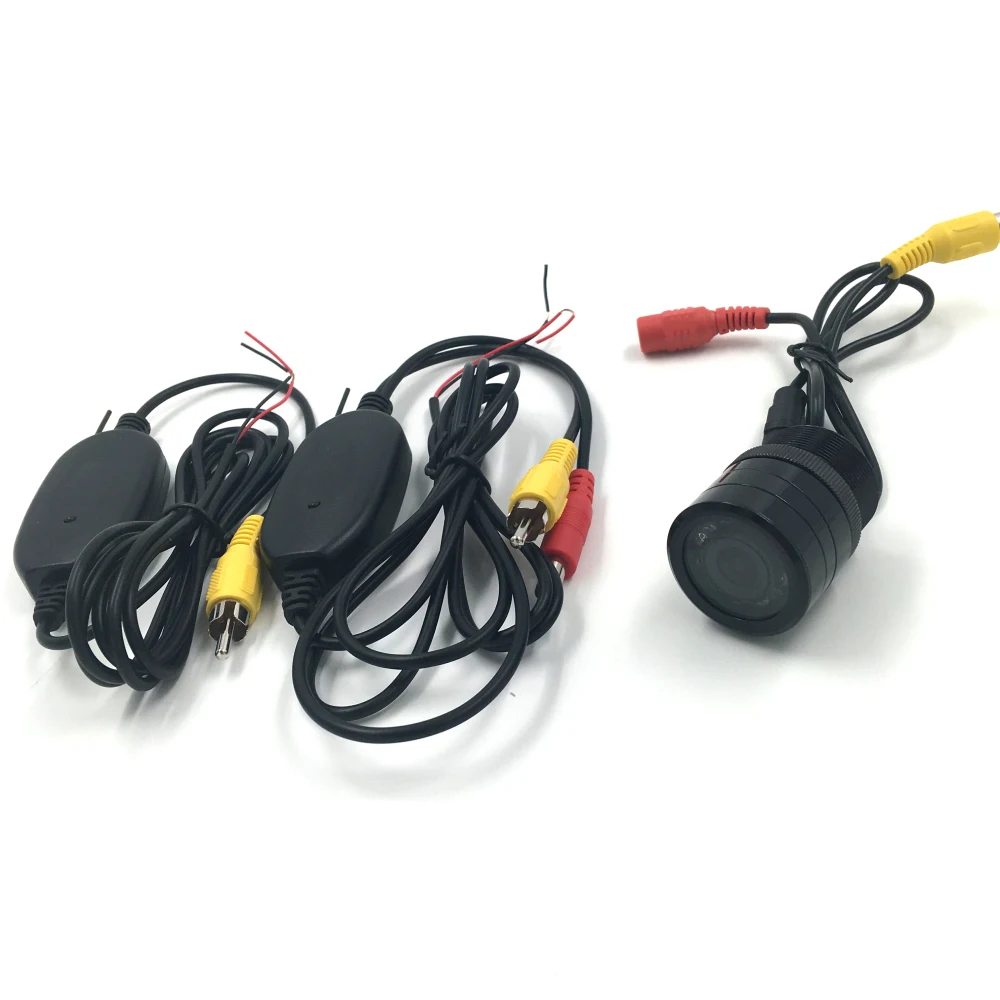 

New 9 IR Led 28MM Car Rear View Camera Auto Reverse Backup Camera + 2.4G Wireless Transmitter Receiver Camera Kit