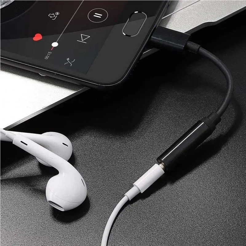 2 шт USB C до 3 5 мм разъем для наушников адаптер Тип штекер Женский AUX Jack стерео