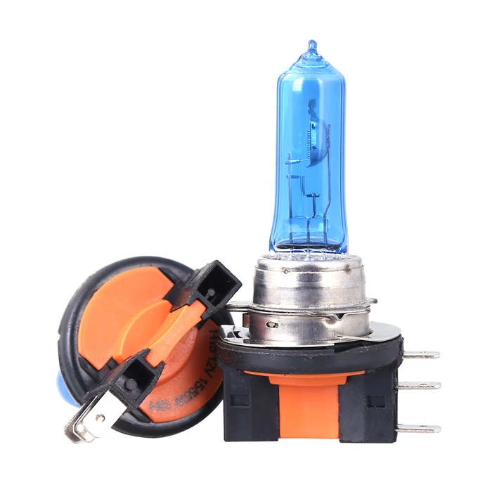 1pc 12V H15 Halogen Xenon Bulb 6000k 55w White font b Lamp b font Super White