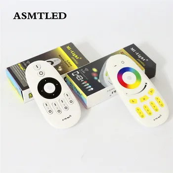 

Mi Light 4-Zone 2.4G Wireless RF Remote Controller For Mi.Light E27 E14 GU10 4W 5W 6W 9W 12W CW/WW RGB RGBW RGBWW LED Bulb Strip
