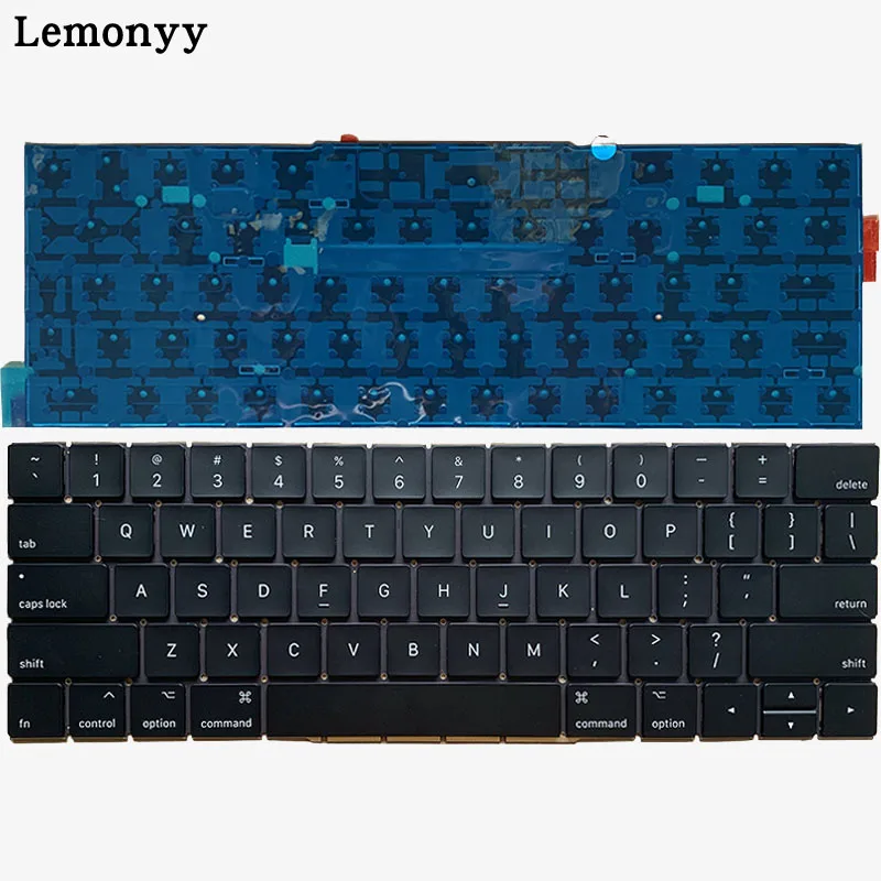 

US Laptop Backlit keyboard 2016 Year A1707 A1706 For Macbook Pro Retina 15" A1707 Replacement EMC 3162