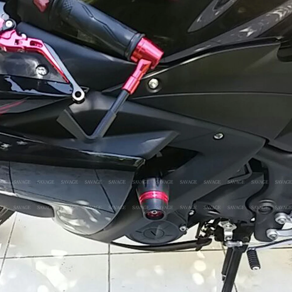 Рамка Ползунки Краш протектор для YAMAHA YZF R25/R3 MT25 MT03- 15 16 17 18 аксессуары для мотоциклов защита от падения