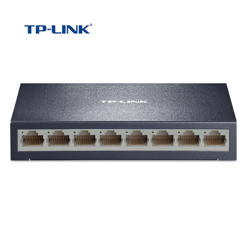 TP Link 8 портовый 10/100 Мбит/с переключатель быстрой локальной сети стальной