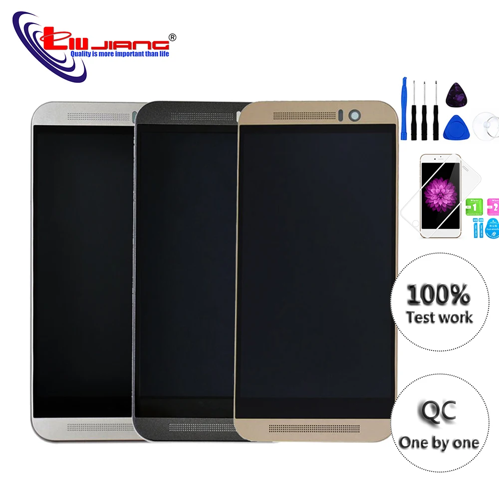 

Original 5.2" LCD for HTC M9 M9+ Plus Display Touch Screen Display Digitizer Assembly with Frame Replacement Parts for M9+ M9pw