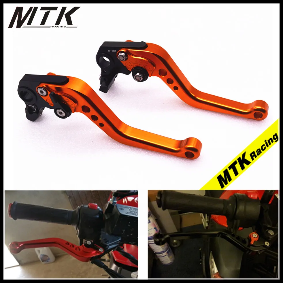 

MTKRACING Short For Honda VFR800 98-01 CBR1100XX 97-07 ST1300 03-07 Motorcycle Adjustable CNC Brake Clutch Levers