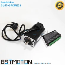 Новые оригинальные Leadshine Nema 23 2 этап замкнутой шаговый двигатель CL57+ 57CME23 2.3N.m легко серводвигателя драйвера и