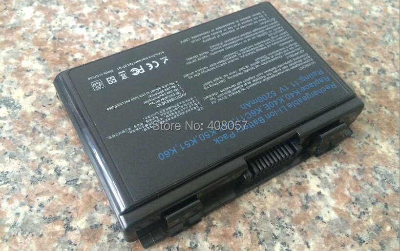 Аккумулятор для ASUS A32 F82 K40AE K40IJ K40IE K40IN K60I K50AF K50Ij K60IC|batterie 18v|battery martbattery powered plug socket |