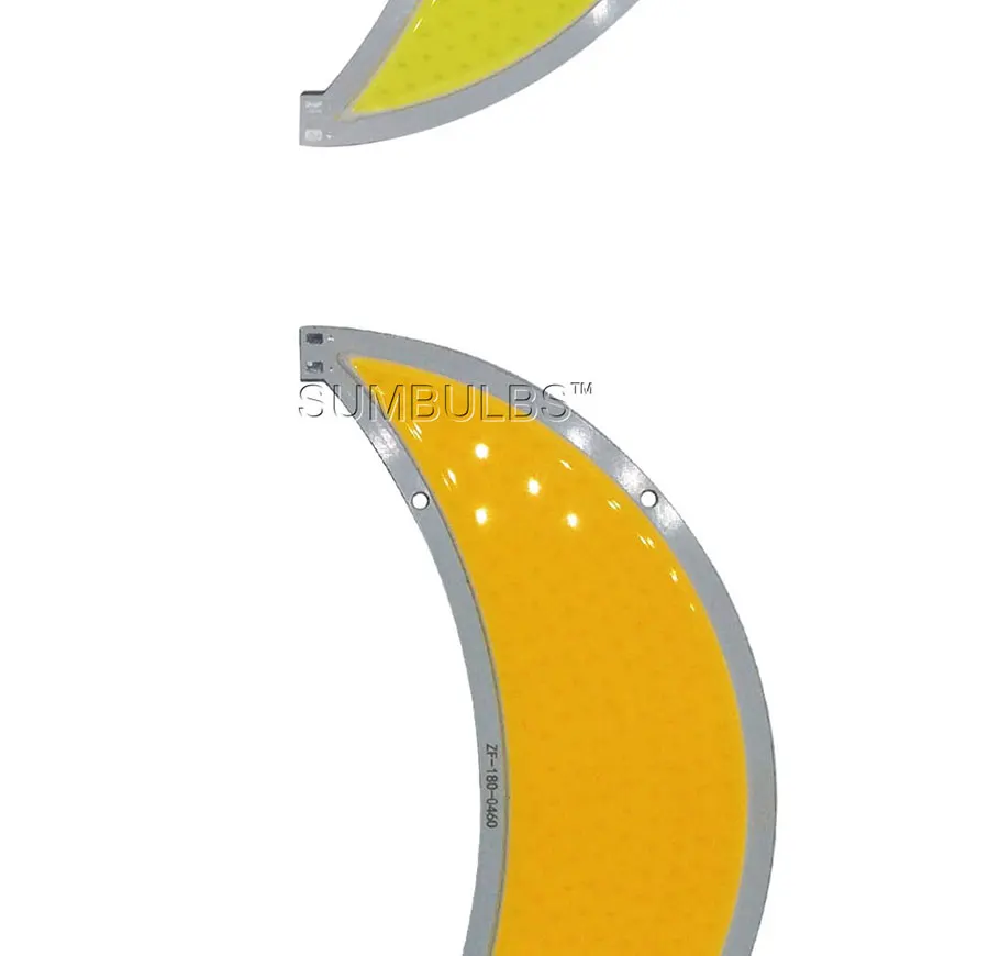 180MM 50W Moonshaped COB Lamp Moon LED Light DC 12-14V Warm White Cold White DIY COB Lighting Bulb (3)