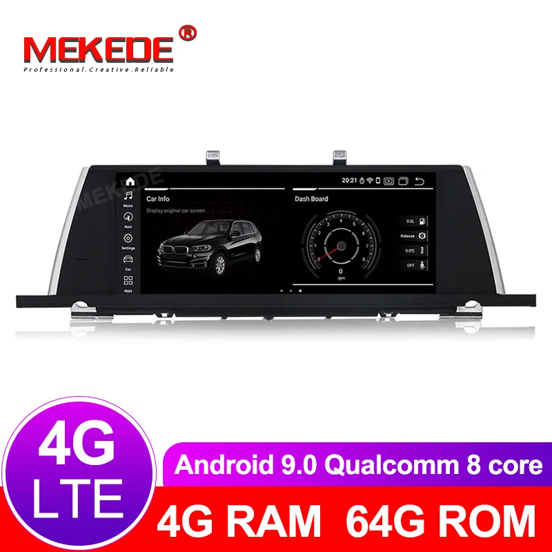 

4G Lte 4G+64G 8core Android 9.0 car multimedia dvd player For BMW 5series GT F07 2009-2016 with audio radio WIFI GPS navigation