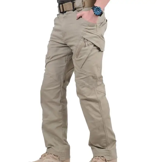 Военные тактические брюки карго мужские армейские SWAT повседневные Стрейчевые