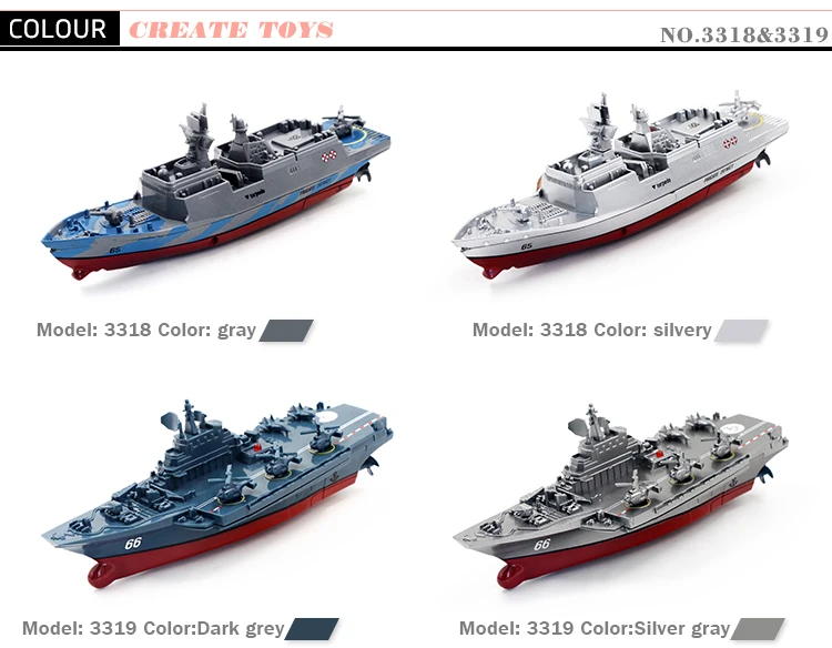 Новое поступление 2,4 ГГц водонепроницаемый авианосец с дистанционным управлением зарядка моделирование электрическая летняя детская игрушка