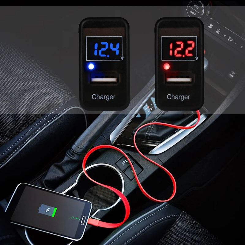 Автомобильное зарядное устройство с USB интерфейсом 5 В 2 1 А|car usb interface|usb interface